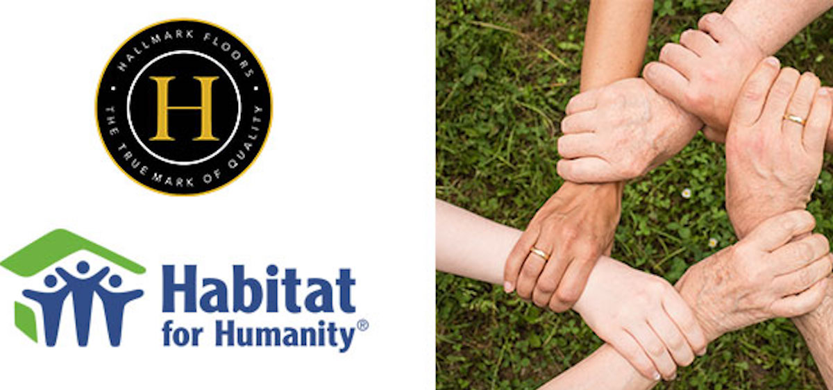 Hallmark Floors partners with Habitat for Humanity
