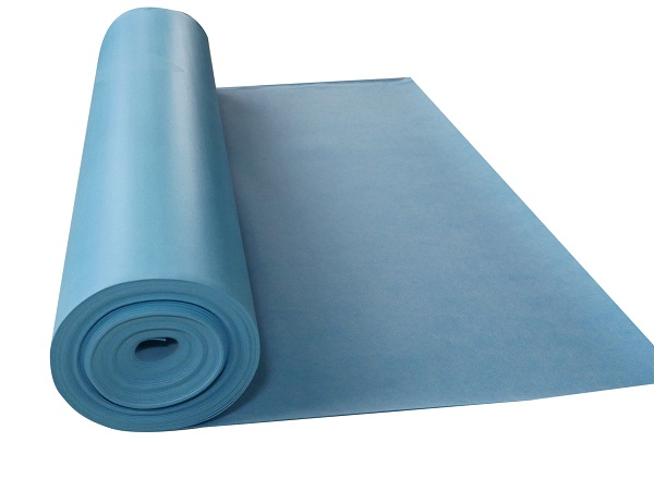 MP Global, QuietWalk Plus Underlayment - Recycled, with Vapor Barrier and  No Antimicrobials